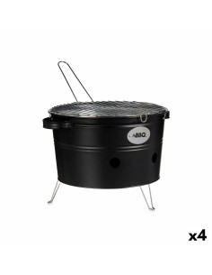 Barbecue Portable Fer Zinc 35 x 21 x 42 cm (4 Unités)