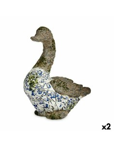 Figure décorative de jardin Ibergarden ZD18065 Polyrésine Canard 17 x 42 x 40 cm (2 Unités)