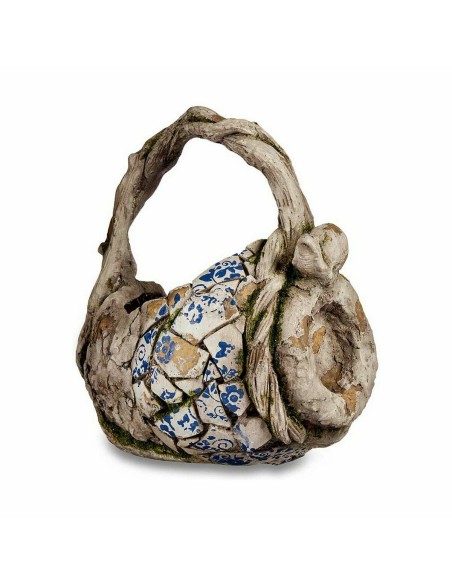 Figure décorative de jardin Ibergarden ZD19011 Polyrésine Vase 23,5 x 35 x 31 cm (2 Unités)