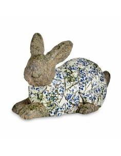 Figure décorative de jardin Ibergarden ZD18054 Polyrésine Lapin 20 x 29 x 40,5 cm (2 Unités) 2