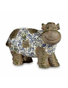 Figure décorative de jardin Ibergarden ZD18066 Polyrésine Vache 18,5 x 33,5 x 46,5 cm (2 Unités) 2