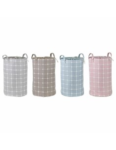 Boîte Décorative DKD Home Decor 35 x 35 x 55 cm Polyester Feuille de Mousse (4 Pièces)