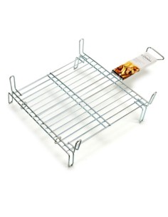 Grill Double 40 x 40 cm Acier zingué (5 Unités) 2
