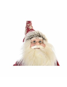 Figurine Décorative DKD Home Decor Rouge Gris Bois Père Noël 42 x 22 x 48 cm 2