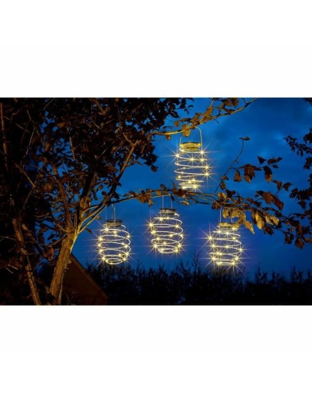 Décoration lumineuse Smart Garden Spiralight Gris 4 Unités