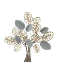 Décoration murale DKD Home Decor Arbre Métal Multicouleur Moderne (96 x 7,6 x 100 cm)