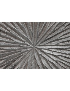 Décoration murale DKD Home Decor 3D 121,5 x 2,5 x 122 cm Argenté Moderne 2