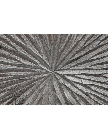 Décoration murale DKD Home Decor 3D 121,5 x 2,5 x 122 cm Argenté Moderne