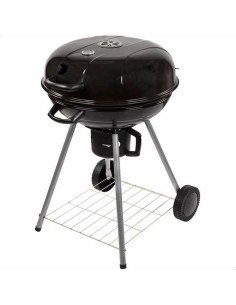 Roues de barbecue au charbon de bois Aktive Textilene 57 x 86 cm Noir