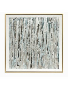 Cadre DKD Home Decor Abstrait (131 x 3,8 x 131 cm)