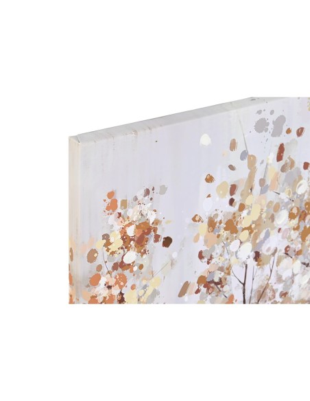 Toile DKD Home Decor Arbres Traditionnel 90 x 2 x 90 cm (2 Unités)