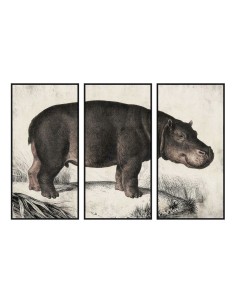Toile DKD Home Decor 3 Pièces Moderne (180 x 4 x 120 cm)