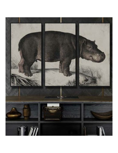 Toile DKD Home Decor 3 Pièces Moderne (180 x 4 x 120 cm)