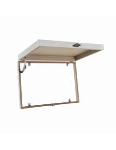 Boîte Décorative DKD Home Decor Blanc Multicouleur Bois MDF Tropical Sauvage Compteur (2 Unités) 2