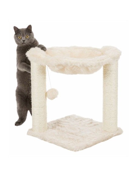 Arbre à chat Trixie Baza Crème Bois Sisal 50 cm