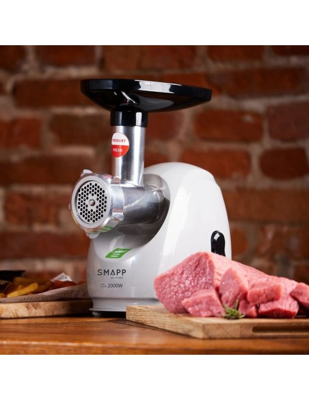 Hachoir SMAPP 489.8 GRAFIT Graphite Argenté 2000 W