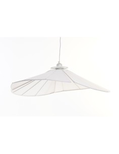 Suspension DKD Home Decor Métal Lin Blanc 50 W (68 x 68 x 21 cm)