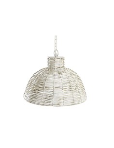 Suspension DKD Home Decor 38 x 28 x 24 cm Doré Blanc Fer 50 W
