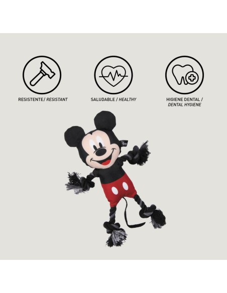 Jouet pour chien Mickey Mouse Noir