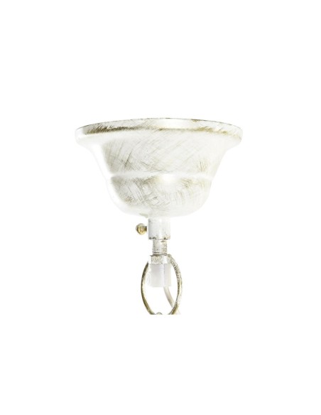 Suspension DKD Home Decor 38 x 28 x 24 cm Doré Blanc Fer 50 W