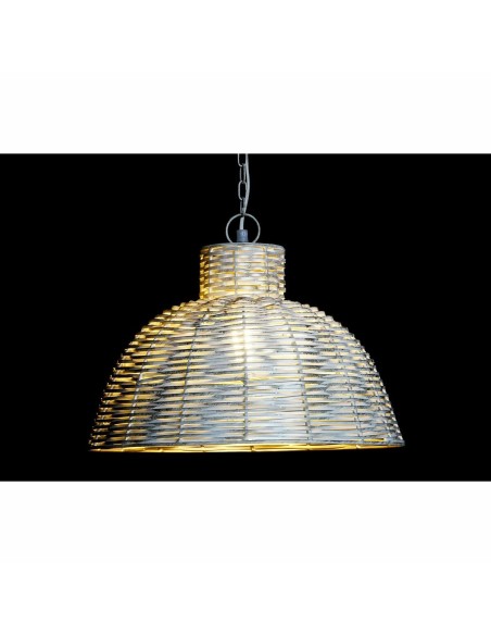 Suspension DKD Home Decor 38 x 28 x 24 cm Doré Blanc Fer 50 W