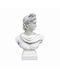 Figurine Décorative DKD Home Decor Apollo Blanc Néoclassique 13,7 x 7,5 x 19,5 cm