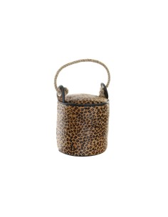 Support de porte DKD Home Decor Léopard 19 x 19 x 19 cm