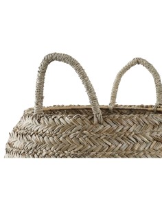 Panier décoratif DKD Home Decor Naturel Herbier marin Boho 40 x 40 x 30 cm 2