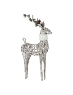 Décorations de Noël DKD Home Decor Blanc 53 x 19 x 90 cm Lumière LED
