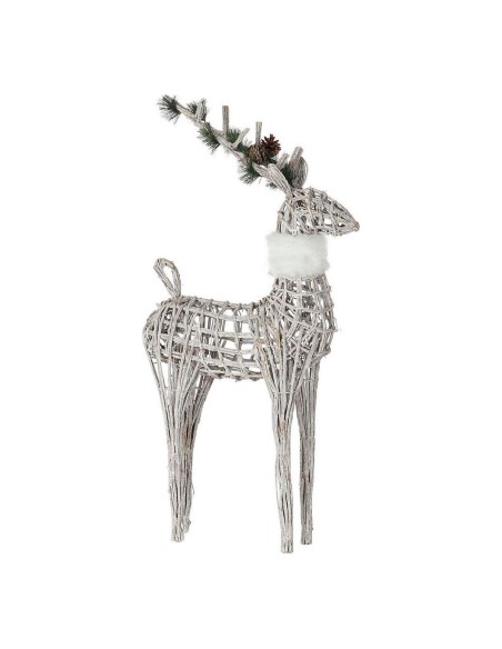 Décorations de Noël DKD Home Decor Blanc 53 x 19 x 90 cm Lumière LED