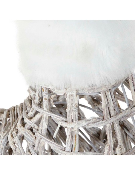 Décorations de Noël DKD Home Decor Blanc 53 x 19 x 90 cm Lumière LED
