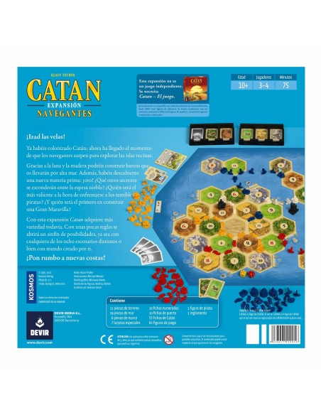 Jeu de société Devir Catan: Expansión Navegantes (ES)