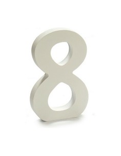 Numéro Pincello 8 Blanc 1,8 x 21 x 17 cm (12 Unités) 2