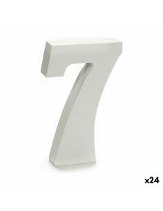 Numéro Pincello 7 Blanc 2 x 16 x 14,5 cm (24 Unités)