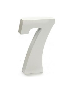 Numéro Pincello 7 Blanc 2 x 16 x 14,5 cm (24 Unités) 2
