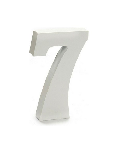 Numéro Pincello 7 Blanc 2 x 16 x 14,5 cm (24 Unités)