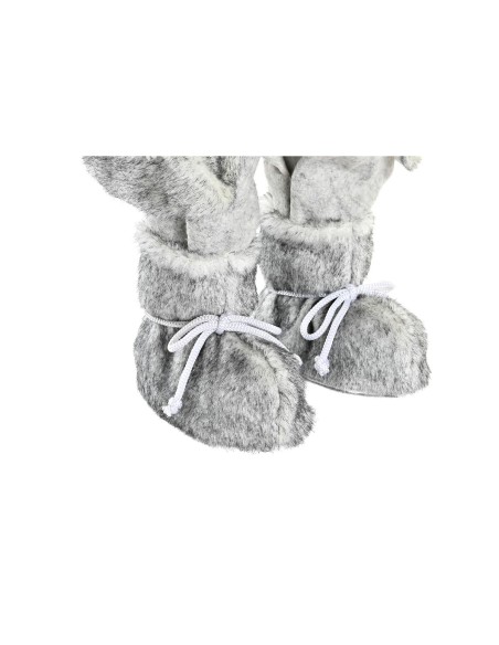 Décorations de Noël DKD Home Decor Blanc Rouge Gris Père Noël 32 x 20 x 64 cm