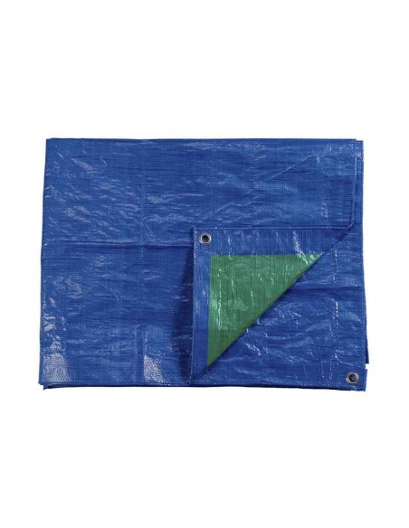Toile de protection EDM 74995 Bleu 90 g/m² 6 x 10 m