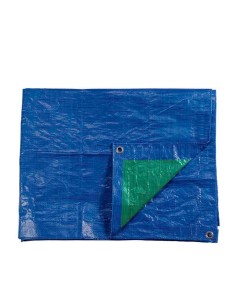 Toile de protection EDM 74995 Bleu 90 g/m² 6 x 10 m 2
