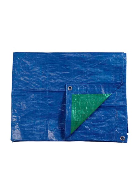 Toile de protection EDM 74995 Bleu 90 g/m² 6 x 10 m