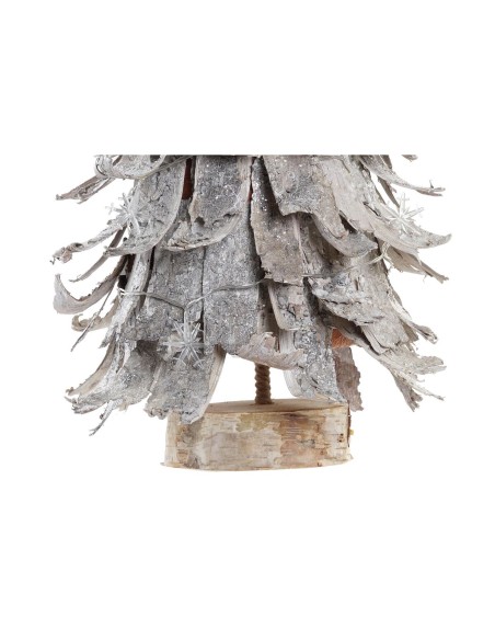 Sapin de Noël DKD Home Decor Gris Naturel Bouleau 35 x 35 x 96 cm