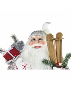 Décoration DKD Home Decor Père Noël Blanc Rouge Gris PVC 45 x 34 x 83 cm 2