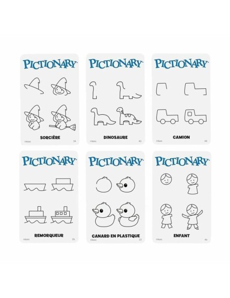 Jeu de société Mattel PICTIONARY