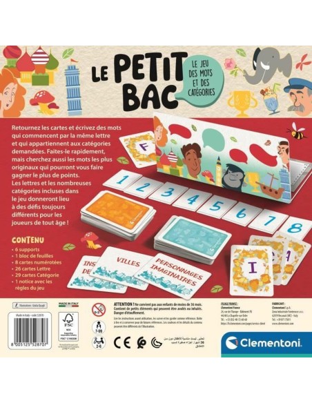 Jeu de société Clementoni El pequeño bac