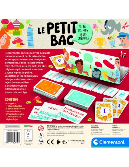 Jeu de société Clementoni El pequeño bac
