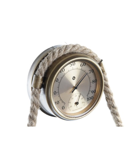 Horloge Murale DKD Home Decor 28,5 x 8 x 50 cm Verre Fer Vintage (2 Unités)