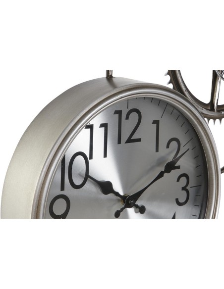 Horloge Murale DKD Home Decor Engrenage Verre Fer 50 x 7 x 62 cm (2 Unités)