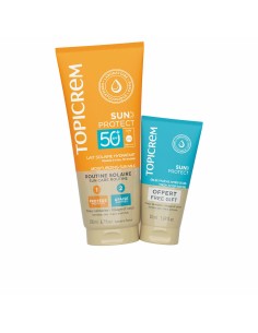 Set de protection solaire Topicrem SUN PROTECT Spf 50 Spf 50+ 2 Pièces