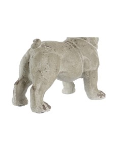 Figurine Décorative DKD Home Decor Finition vieillie Gris Résine Chien (19 x 39 x 28,5 cm) 2