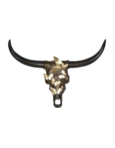 Figurine Décorative DKD Home Decor Doré Cuivre Résine (93 x 25 x 68 cm)